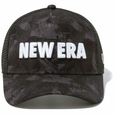 ニューエラ NEW ERA　キャップ 9FORTY A-Frame トラッカー Brushed Camo ブラッシュドカモ 13517959 ブラック　2023年モデル 詳細1