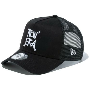 ニューエラ NEW ERA　キャップ 9FORTY A-Frame トラッカー Tagging NEW ERA 13515882 ブラック　2023年モデル ブラック（13515882）