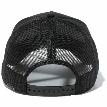 ニューエラ NEW ERA　キャップ 9FORTY A-Frame トラッカー Leather Patch ボックスロゴ 13515926 ブラック　2023年モデル 詳細2