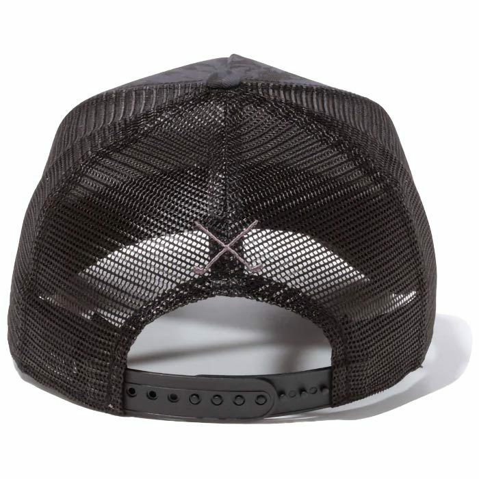 ニューエラ NEW ERA　キャップ 9FORTY A-Frame トラッカー Tiger Stripe Camo 13517921 ブラック　2023年モデル 詳細2