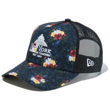 ニューエラ NEW ERA　キャップ 9FORTY A-Frame トラッカー New York Botanical Garden ロゴ 13534536 ネイビー　2023年モデル ネイビー（13534536）