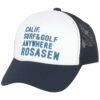 ロサーセン Rosasen　メンズ ロゴ刺繍 メッシュ キャップ 046-58235 05 オフホワイト　2023年モデル オフホワイト（05）