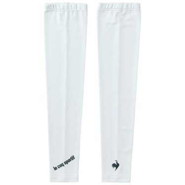 ルコック Le coq sportif　レディース クーリング UV アームカバー QGCVJD51 WH00 ホワイト　2023年モデル ホワイト（WH00）
