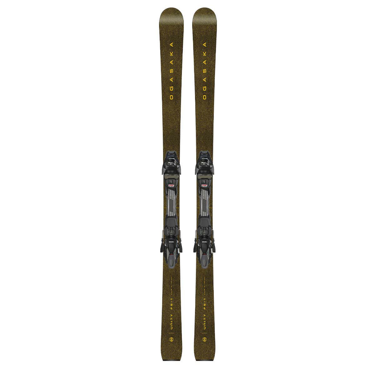オガサカ OGASAKA　U-FS1+FDT12 ユニティー-FS1+FDT12 GD　スキー板 ビンディングセット 2023-2024 詳細1