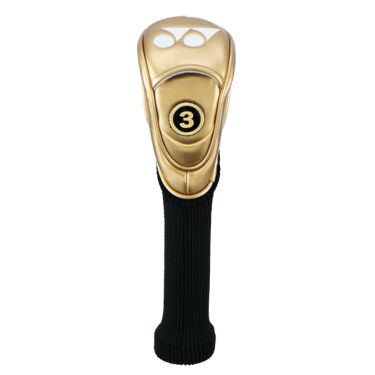 ヨネックス YONEX　岩岩井プロ 使用 プロレプリカ ユーティリティ用 ヘッドカバー HCU1911LT ゴールド　2023年モデル ゴールド