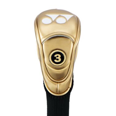ヨネックス YONEX　岩岩井プロ 使用 プロレプリカ ユーティリティ用 ヘッドカバー HCU1911LT ゴールド　2023年モデル 詳細1