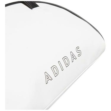 アディダス adidas　レディース スリーストライプス ミニボストンバッグ MMS65 HY1092 ホワイト/ブラック　2023年モデル 詳細5