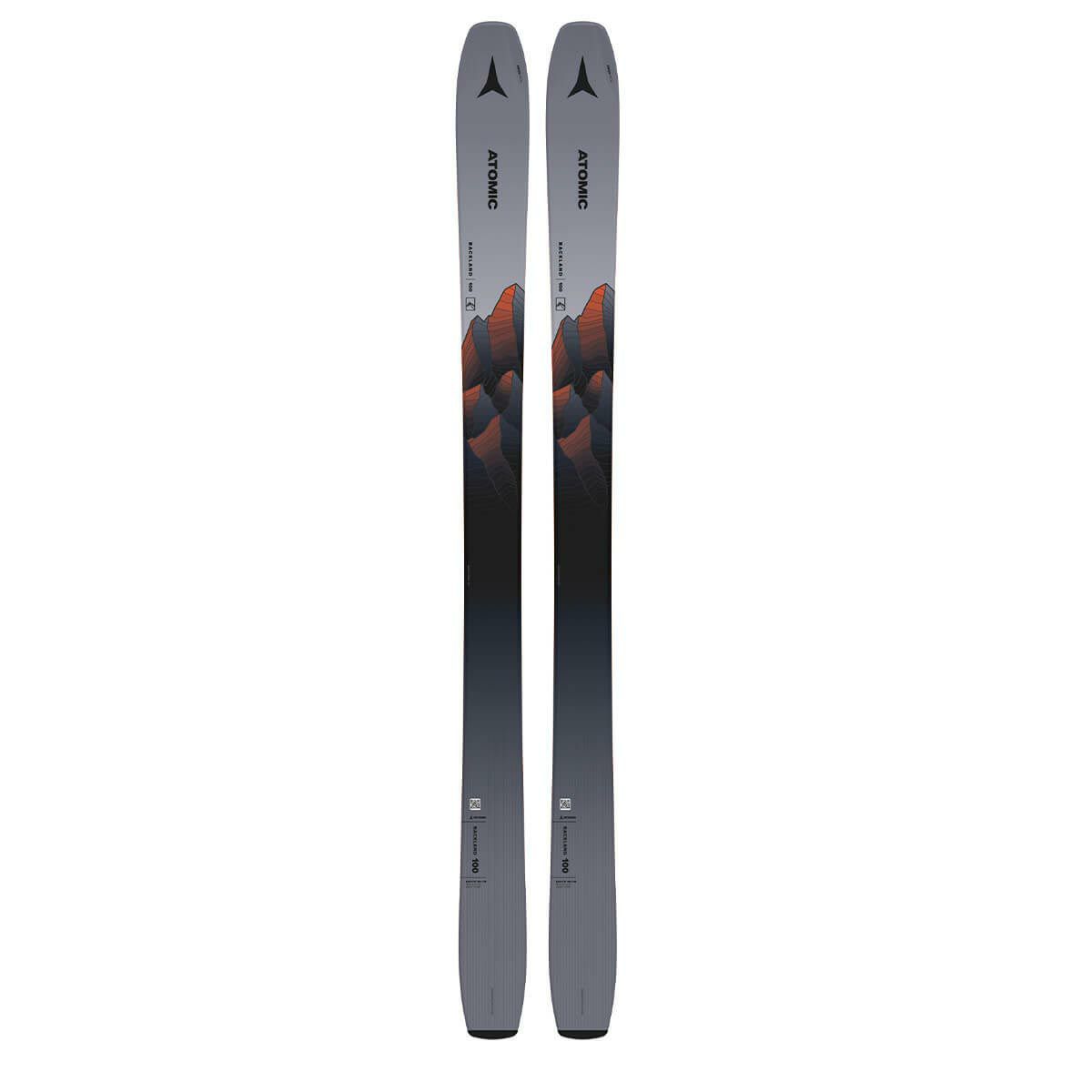 アトミック ATOMIC BACKLAND 100 バックランド 100 Black/Grey Metalic 