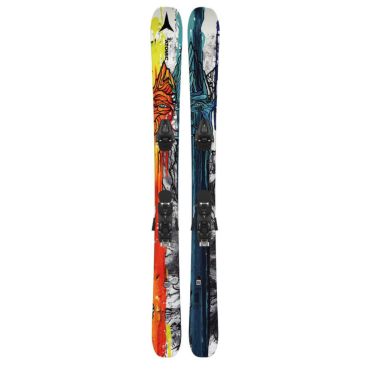 アトミック ATOMIC　BENT CH MINI 133-143cm＋ L6 GW ベントチェトラー ミニ 133-143cm Metallic Green/Purple　スキー板 ビンディングセット 2023-2024 詳細1