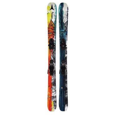 アトミック ATOMIC　BENT CH MINI 153-163cm ＋ STAGE 10 GW ベントチェトラー ミニ 153-163cm Metalic Blue/Purple　スキー板 ビンディングセット 2023-2024 詳細1