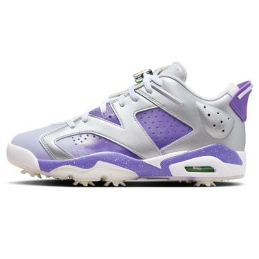 Air Jordan 6 RETRO G ジョーダン レトロ 6 G NRG U23　ゴルフシューズ FD0205 055 シルバー/グレープ/ホワイト