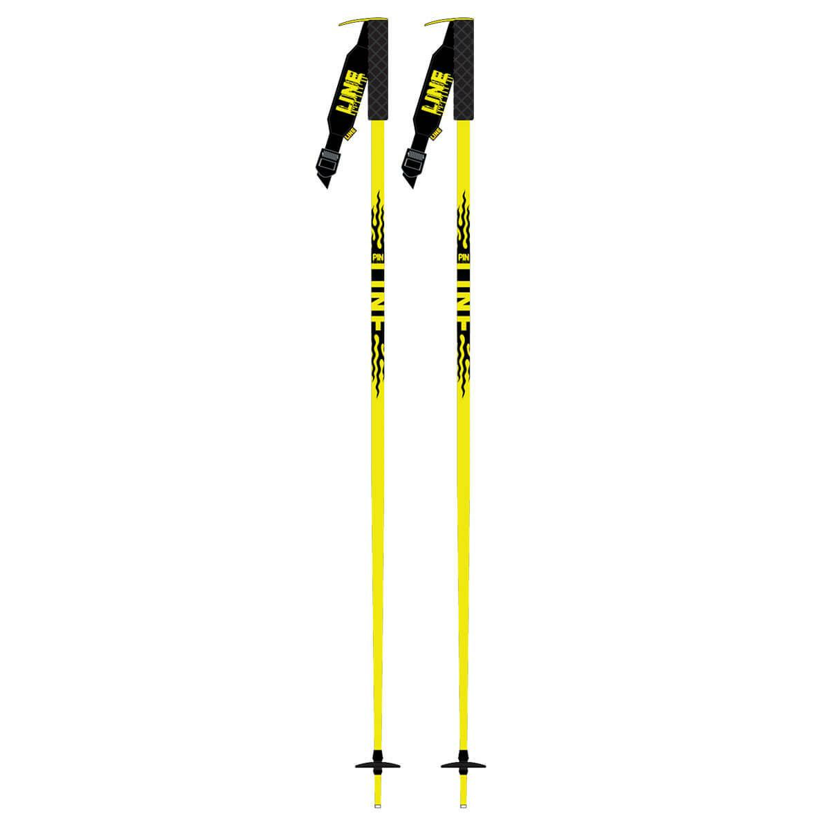 LINE スキー　ストック　115cm