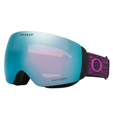 オークリー OAKLEY　FLIGHT DECK M フライト デッキ M スキーゴーグル PURPLE HAZE / PRIZM SAPPHIRE IRIDIUM　2023-2024 詳細1