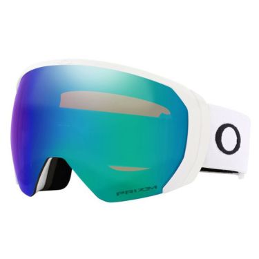 オークリー OAKLEY　FLIGHT PATH L フライト パス L スキーゴーグル MATTE WHITE / PRIZM ARGON IRIDIUM　2023-2024 詳細1