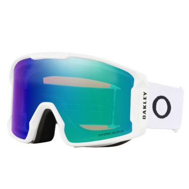 オークリー OAKLEY　LINE MINER L ライン マイナー L スキーゴーグル MATTE WHITE / PRIZM ARGON IRIDIUM　2023-2024 詳細1