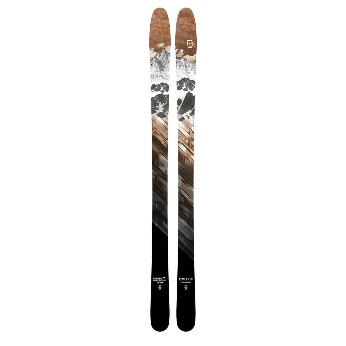 アイスランティック ICELANTIC Nomad 95 ノマド 95 スキー板 単品 2023 