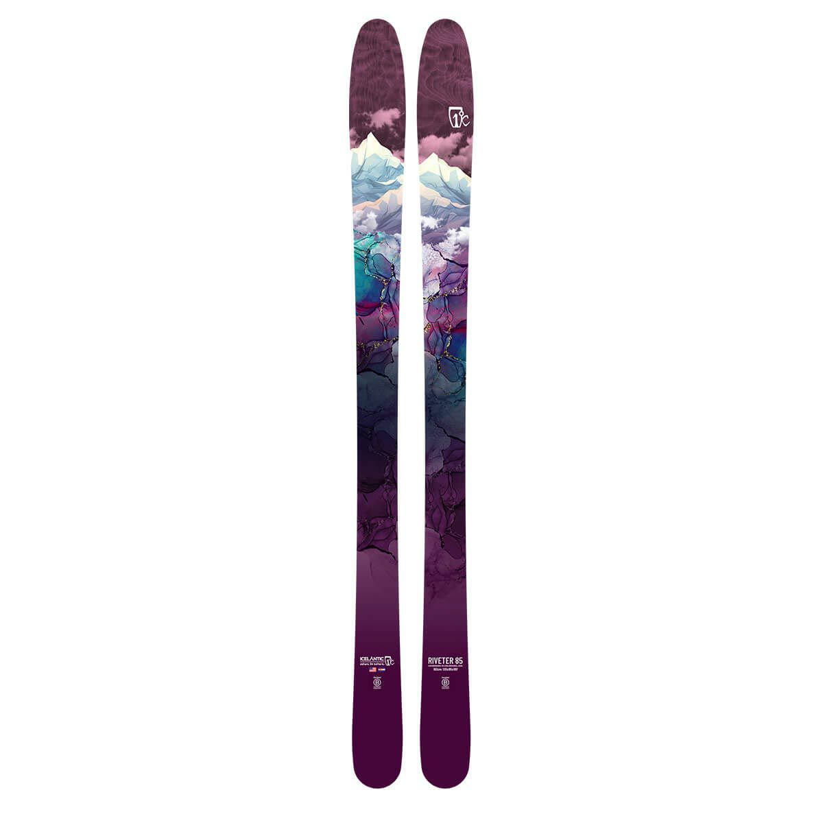 アイスランティック ICELANTIC Maiden 91 メイデン スキー板 単品 2023 