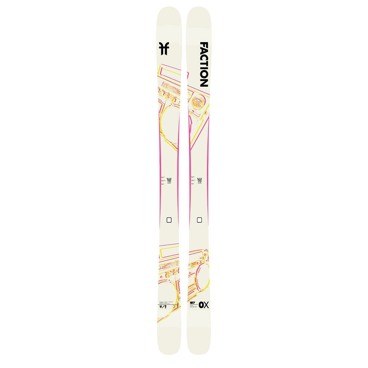 ファクション FACTION Prodigy 0X プロディジー 0X スキー板 単品 2023 