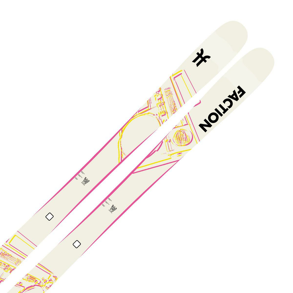 ファクション FACTION　Prodigy 0X GROM プロディジー 0X GROM　スキー板 単品 2023-2024 詳細2