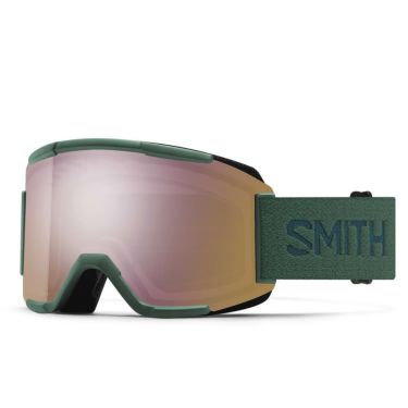 スミス SMITH　SQUAD スカッド ALPINE GREEN VISTA/CP EVERYDAY ROSE GOLD MIRROR　スキーゴーグル 2023-2024 ALPINE GREEN VISTA/CP EVERYDAY ROSE GOLD MIRROR