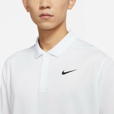 ナイキ NIKE　メンズ Dri-FIT ビクトリー 半袖 ポロシャツ DH0823 100 ホワイト/ブラック　2023年モデル 詳細2