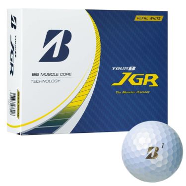 ブリヂストン TOUR B JGR 2023年モデル　ゴルフボール 1ダース（12球入り）　パールホワイト 詳細1