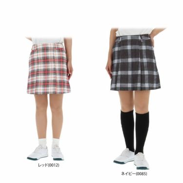 ZOY ゾーイ レディース ロゴワッペン ストレッチ ラップスカート風 