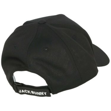 ジャックバニー Jack Bunny!!　ロゴ刺繍 キャップ 262-3287910 010 ブラック　2023年モデル 詳細1