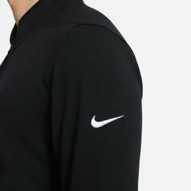 ナイキ NIKE　メンズ Dri-FIT ビクトリー 長袖 ハーフジップシャツ DJ5475 010 ブラック/ブラック/ホワイト 詳細3