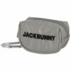 ジャックバニー Jack Bunny!!　ロゴ刺繍 ボールケース 262-3984702 020 グレー　2023年モデル グレー（020）