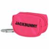 ジャックバニー Jack Bunny!!　ロゴ刺繍 ボールケース 262-3984702 090 ピンク　2023年モデル ピンク（090）