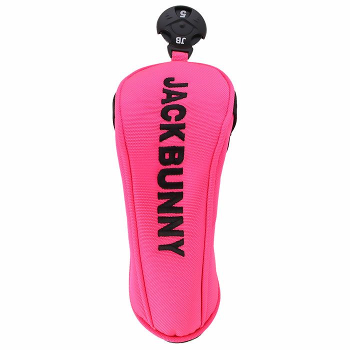 ジャックバニー Jack Bunny!!　ロゴデザイン ユーティリティ用 ヘッドカバー 262-3984743 090 ピンク　2023年モデル ピンク（090）