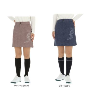 ZOY ゾーイ レディース ヴィンテージ風 インナーパンツ付き スカート 
