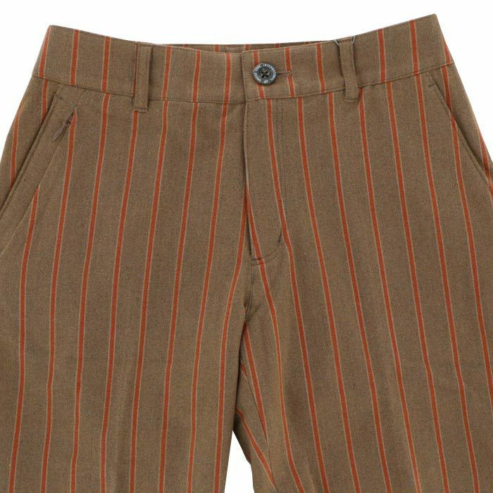 ZOY ゾーイ　レディース ストライプ柄 微起毛 ストレッチ ショートパンツ 071684412 詳細3