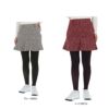 ZOY ゾーイ　レディース ファンシーツイード 裏地付き フレア スカート 071694321