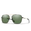 スミス SMITH　Double Down ダブルダウン Matte Black/Gold/CP Polarized Gray Green　サングラス 2022-2023 Matte Black/Gold/CP Polarized Gray Green