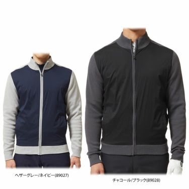 フットジョイ FootJoy　メンズ 撥水 ハイブリッド 長袖 フルジップ ジャケット FJ-F22-M04　2022年モデル 詳細1