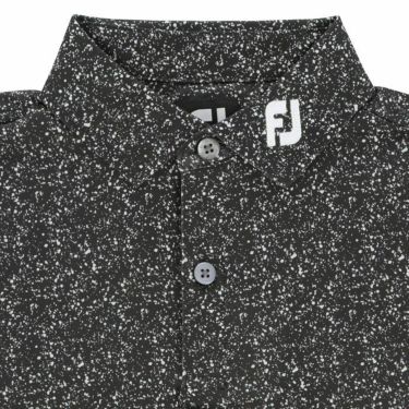 フットジョイ FootJoy　メンズ スプラッシュ柄 長袖 ポロシャツ FJ-F22-S08　2022年モデル 詳細3