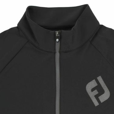 フットジョイ FootJoy　メンズ 保温 裏微起毛 長袖 モックネック ハーフジップシャツ FJ-F22-S14　2022年モデル 詳細3