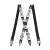 アルマダ ARMADA　スキーウェア ステージ サスペンダー Stage Suspenders R00426 2023-2024 Black/Blanc