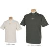 トラヴィスマシュー Travis Mathew　メンズ 杢調 ロゴプリント 半袖 モックネックシャツ 7AI010　2023年モデル