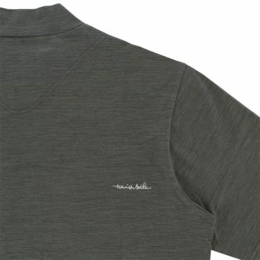 トラヴィスマシュー Travis Mathew メンズ 杢調 ロゴプリント 半袖 モックネックシャツ 7AI010　2023年モデル 詳細4