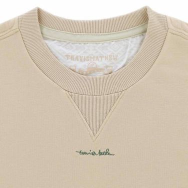 トラヴィスマシュー Travis Mathew メンズ 綿混 長袖 Vガゼット クルーネック スウェット シャツ 7AI016　2023年モデル 詳細3