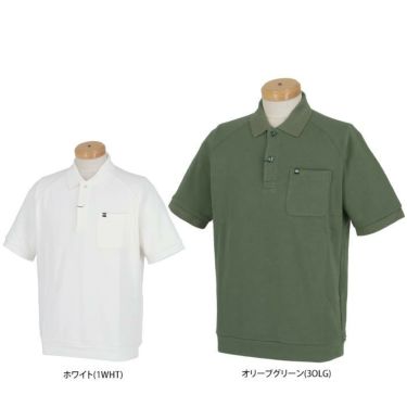 トラヴィスマシュー Travis Mathew メンズ 胸ポケット 半袖 スウェット ポロシャツ 7AI017　2023年モデル 詳細1