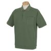 トラヴィスマシュー Travis Mathew メンズ 胸ポケット 半袖 スウェット ポロシャツ 7AI017　2023年モデル オリーブグリーン（3OLG）