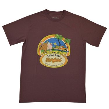 ティートンブロス TETON BROS　ウェア TBサファリティー TB Sarfari Tee TB221-34M 2022 Wine Red