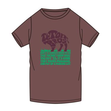 ティートンブロス TETON BROS　ウェア TBバッファローティー TB BuffaloTee TB231-81M 2023 W Red