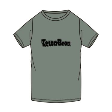 ティートンブロス TETON BROS　ウェア TBロゴティー TB Logo Tee TB231-83M 2023 Gr Gray