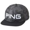 ピン PING　メンズ スリーディメンショナル ストラクチャー フラットビル キャップ HW-A2311 37130-02 Black　2023年モデル Black