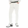 ニューバランスゴルフ　メンズ SPORT ロゴプリント ストレッチ スリム ロングパンツ 012-3231005　2023年モデル ホワイト（030）